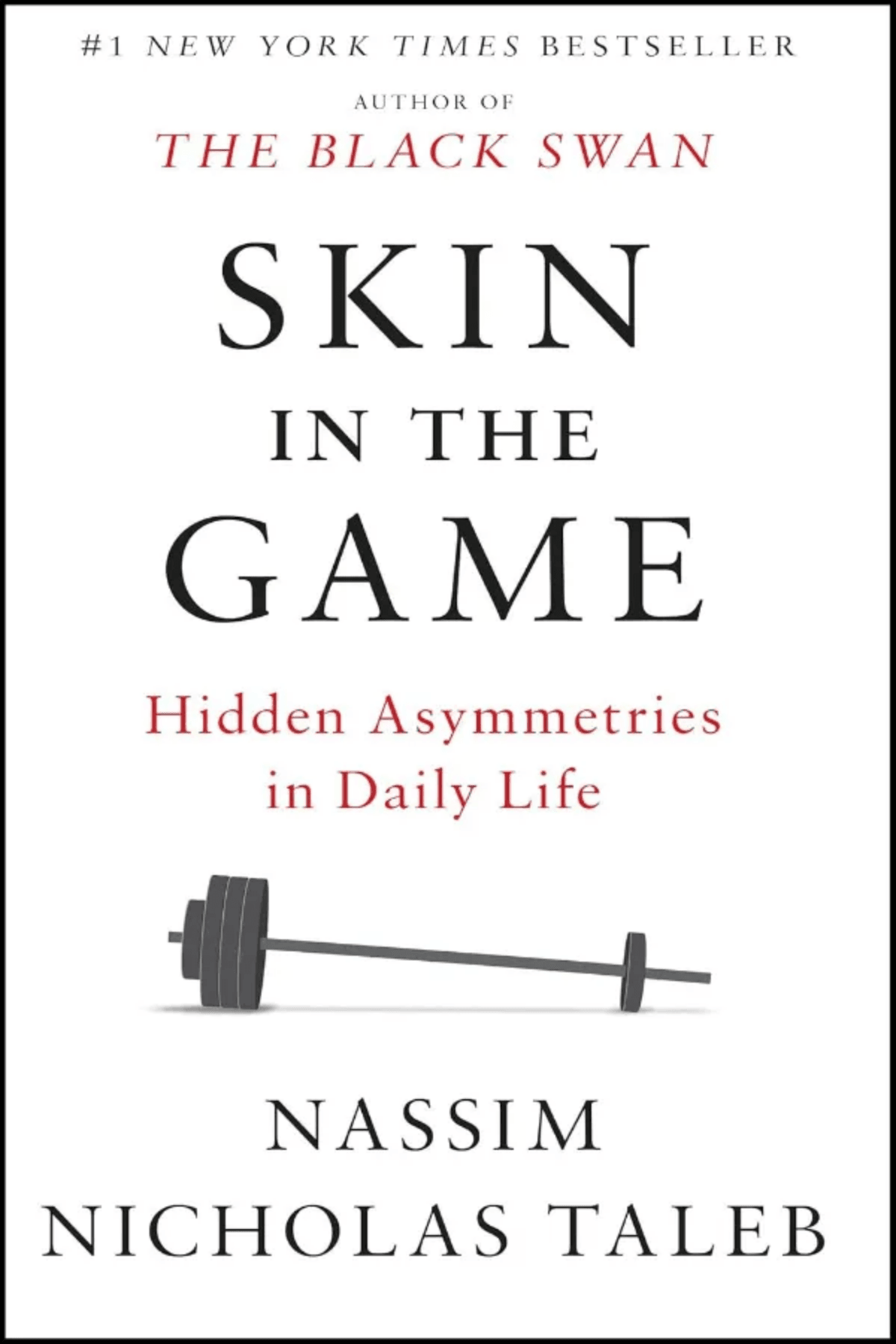 Skin In The Game: Hidden Asymmetries In Daily Life - Image 1 of 1