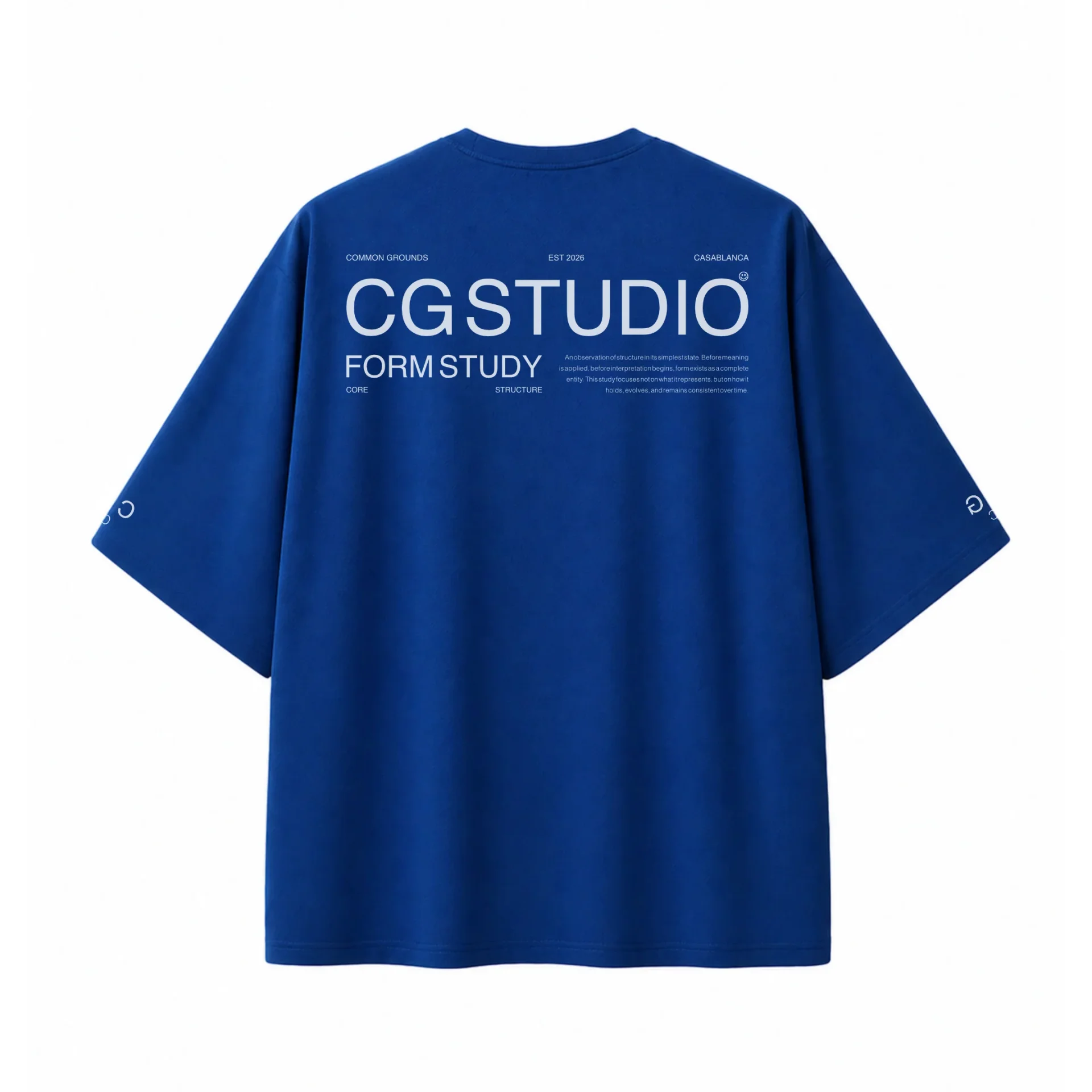 Cg Studios 01 T-shirt Form Study Oversize 220 Gsm - Image 1 of 1