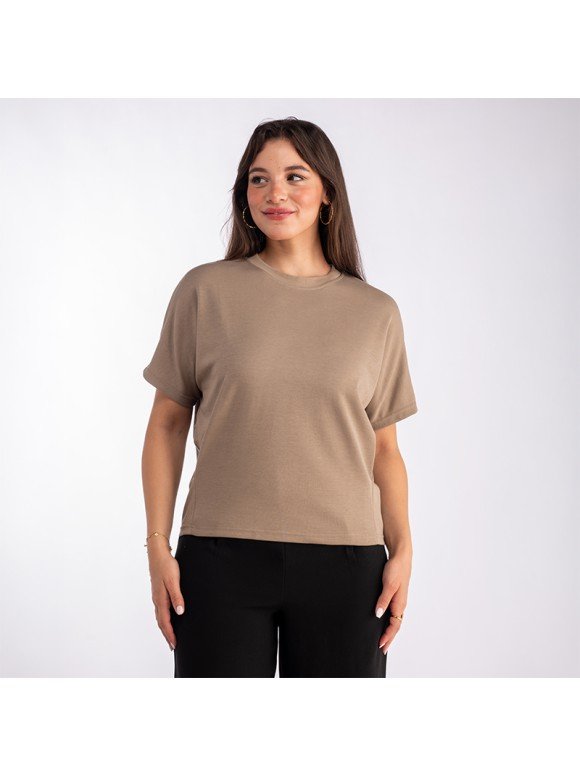 T-shirt Oversize À Boutonnage Dos - Image 1 of 3