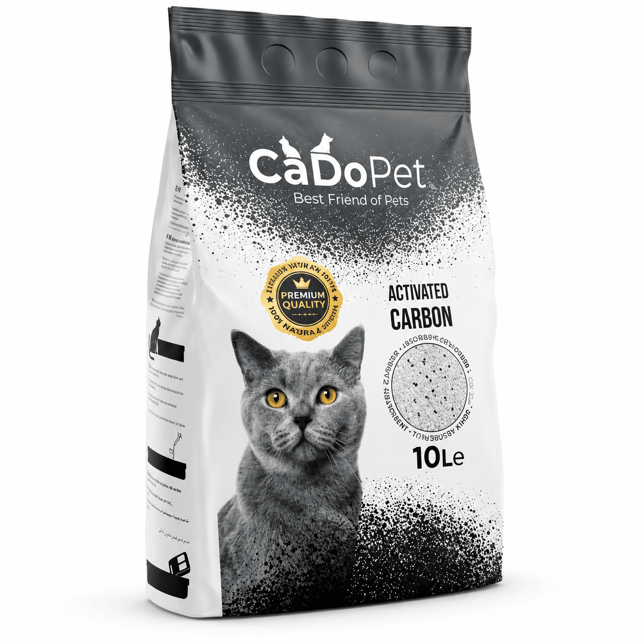 Litière Pour Chat Bentonite Agglomérante Parfum Charbon Actif - Image 1 of 1