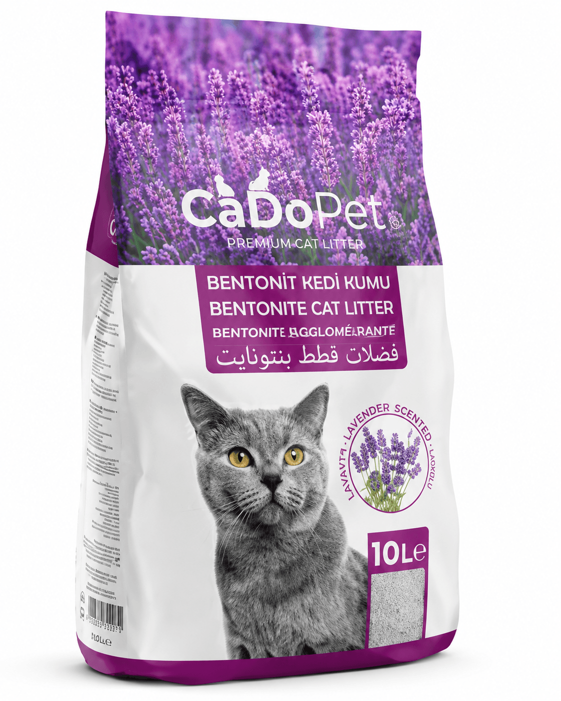 Litière Pour Chat Bentonite Agglomérante Parfum Lavande - Image 1 of 1