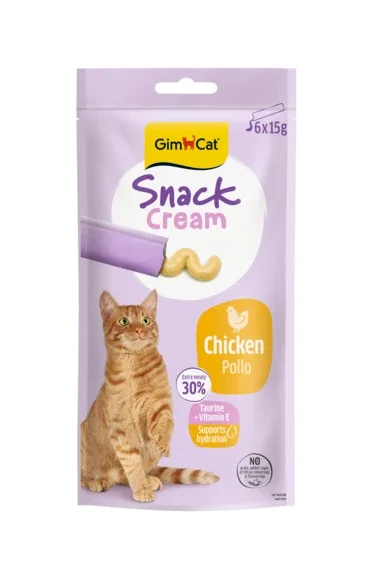 Snack Cream Poulet – Friandise Pour Chat 6×15g - Image 1 of 1