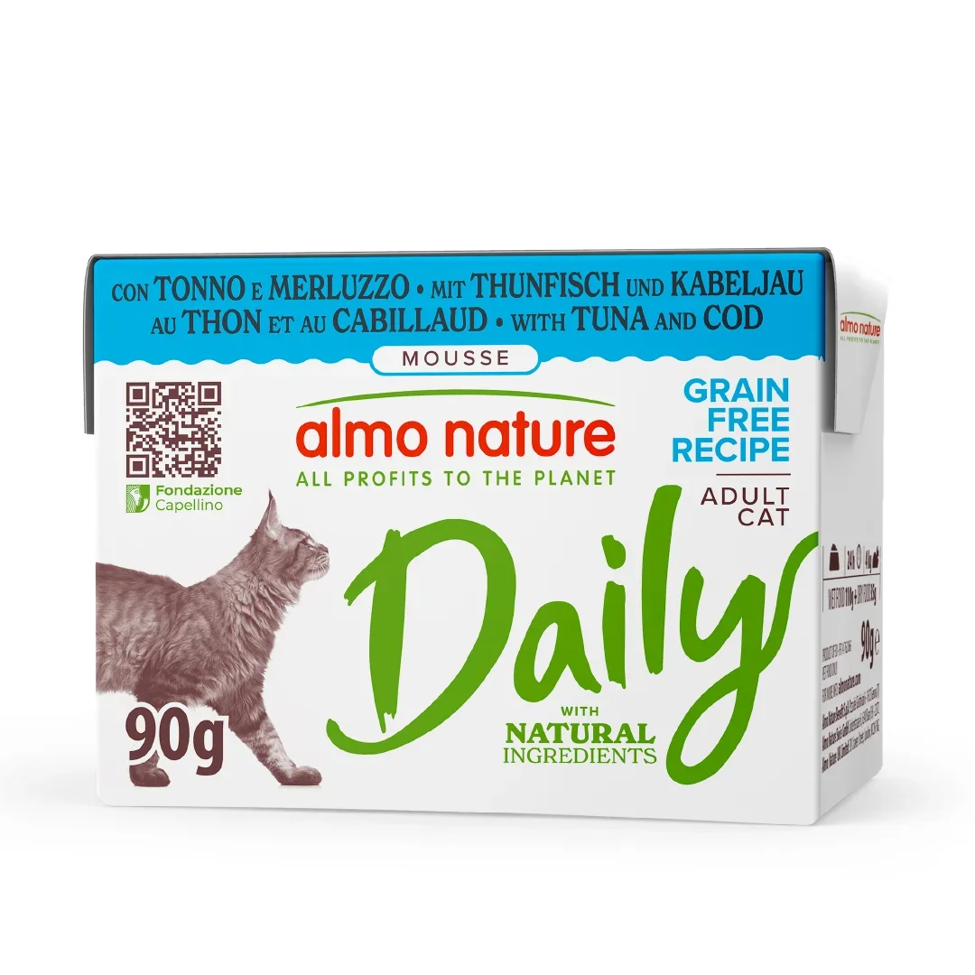Daily Mousse Au Thon & Cabillaud Pour Chat Adulte - Image 1 of 1