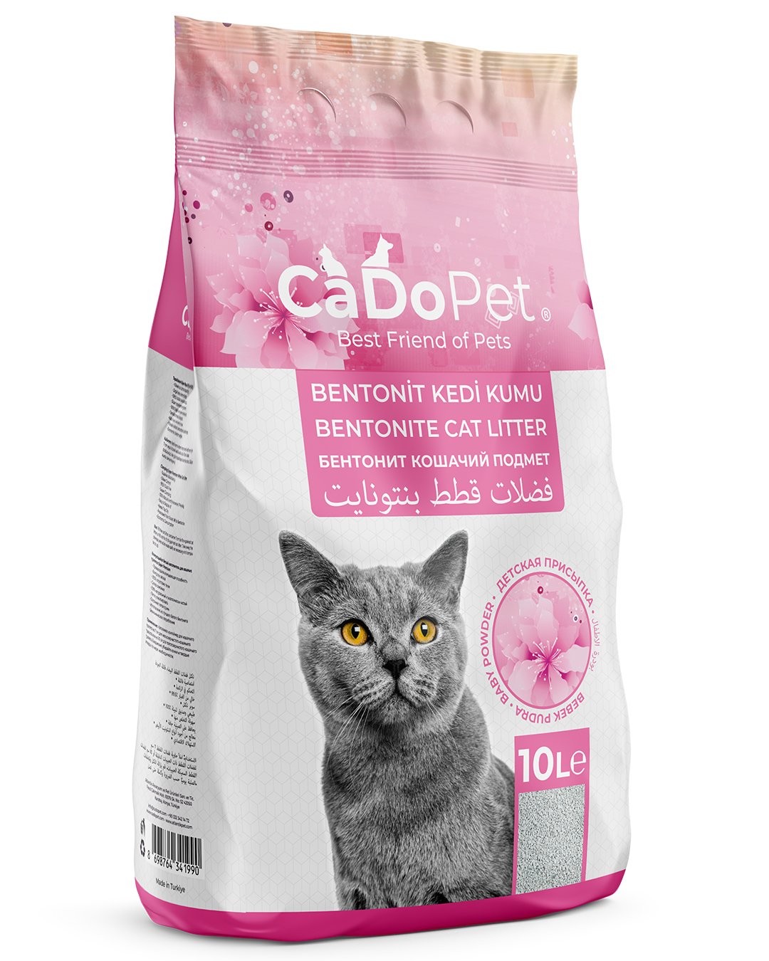 Litière Pour Chat Bentonite Agglomérante Parfum Baby Powder - Image 1 of 1