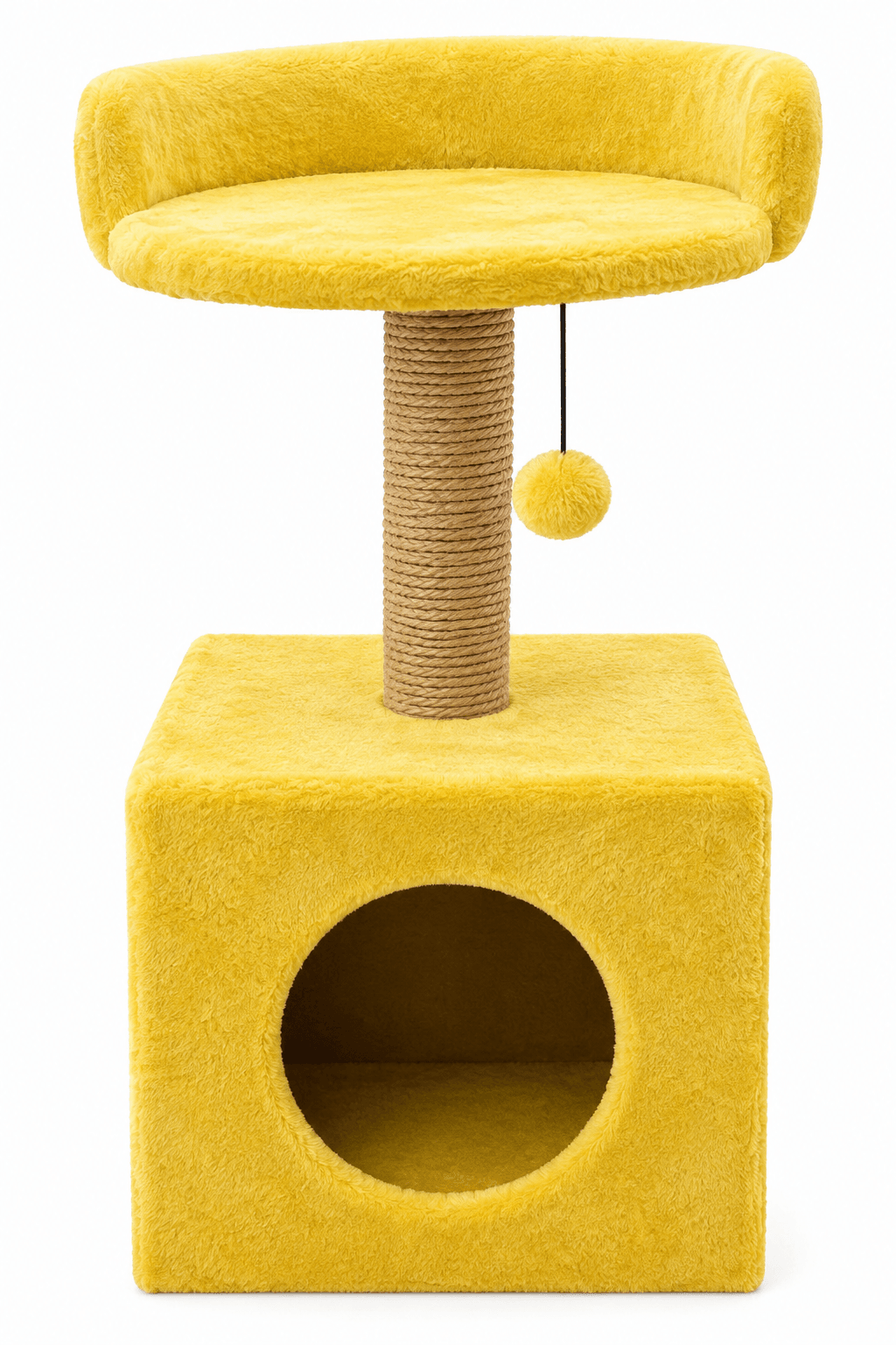 Arbre À Chat Avec Griffoir Plateforme Et Cabane - Image 1 of 1