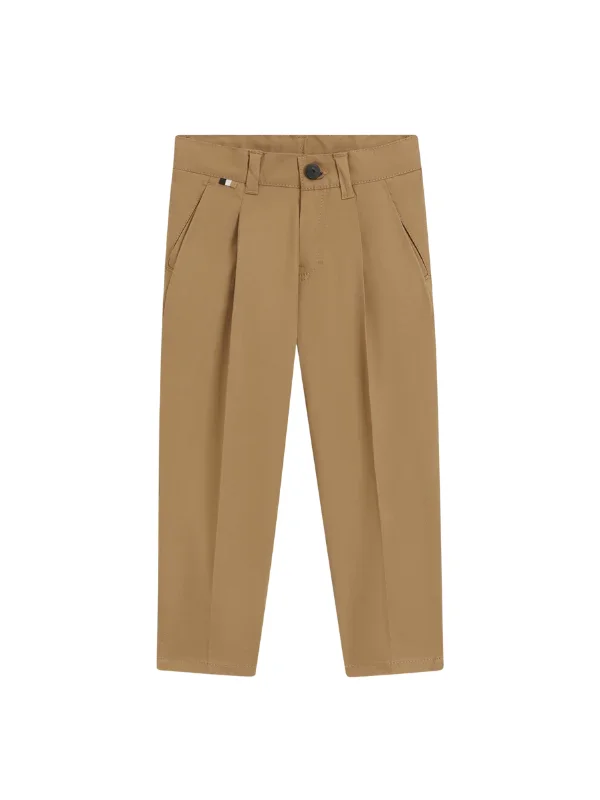 Chino En Sergé De Coton Extensible - Image 1 of 4