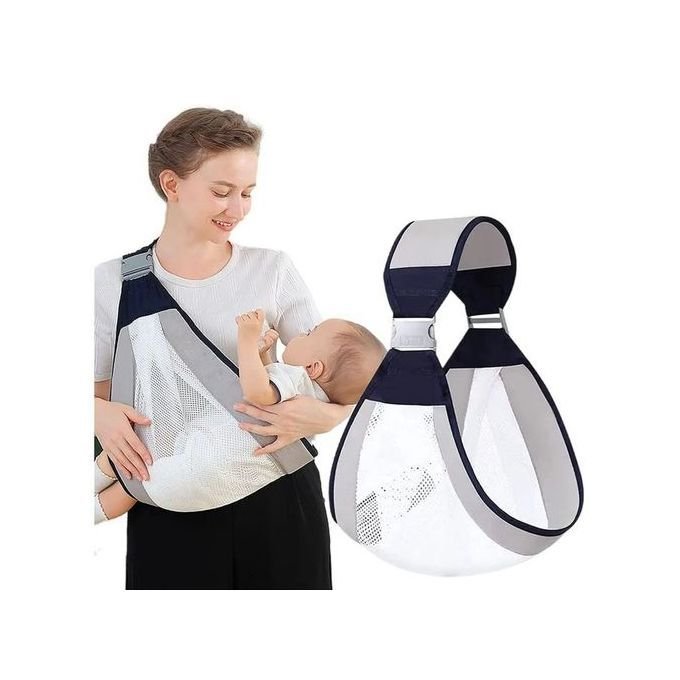 Porte-bébé Respirant Doux Ajustable Multifonctionnel - Image 1 of 4