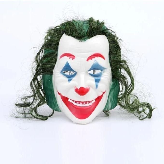 Joaquin Phoenix Joker Batman Masque Dhorreur D'halloween Avec Cheveux Longs - Image 1 of 3