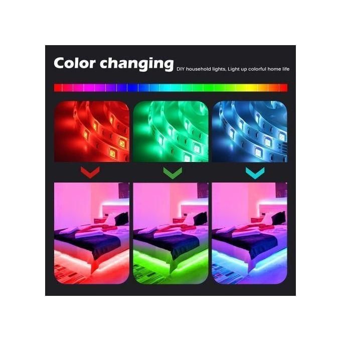 Led Strip Ruban Led Etanche - Avec Télécommande Sans Fil - Image 1 of 4
