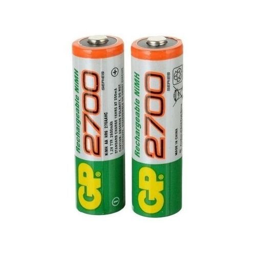 2 Pcs - Lote Aa Gp Originale Batterie Rechargeable 1.2v - Image 1 of 2