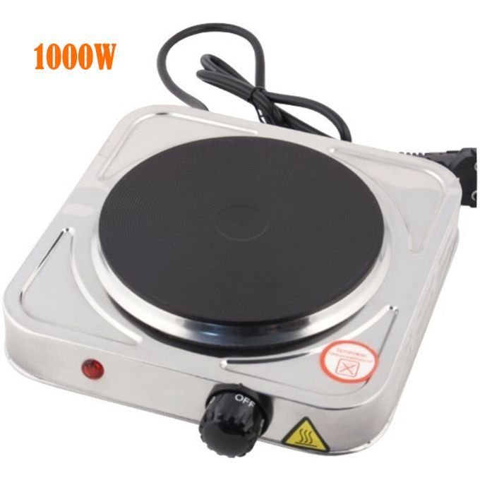 Mini Fourneau Électrique 1000w, Plaque Chauffante Multifonctionnelle En Inox - Image 1 of 1