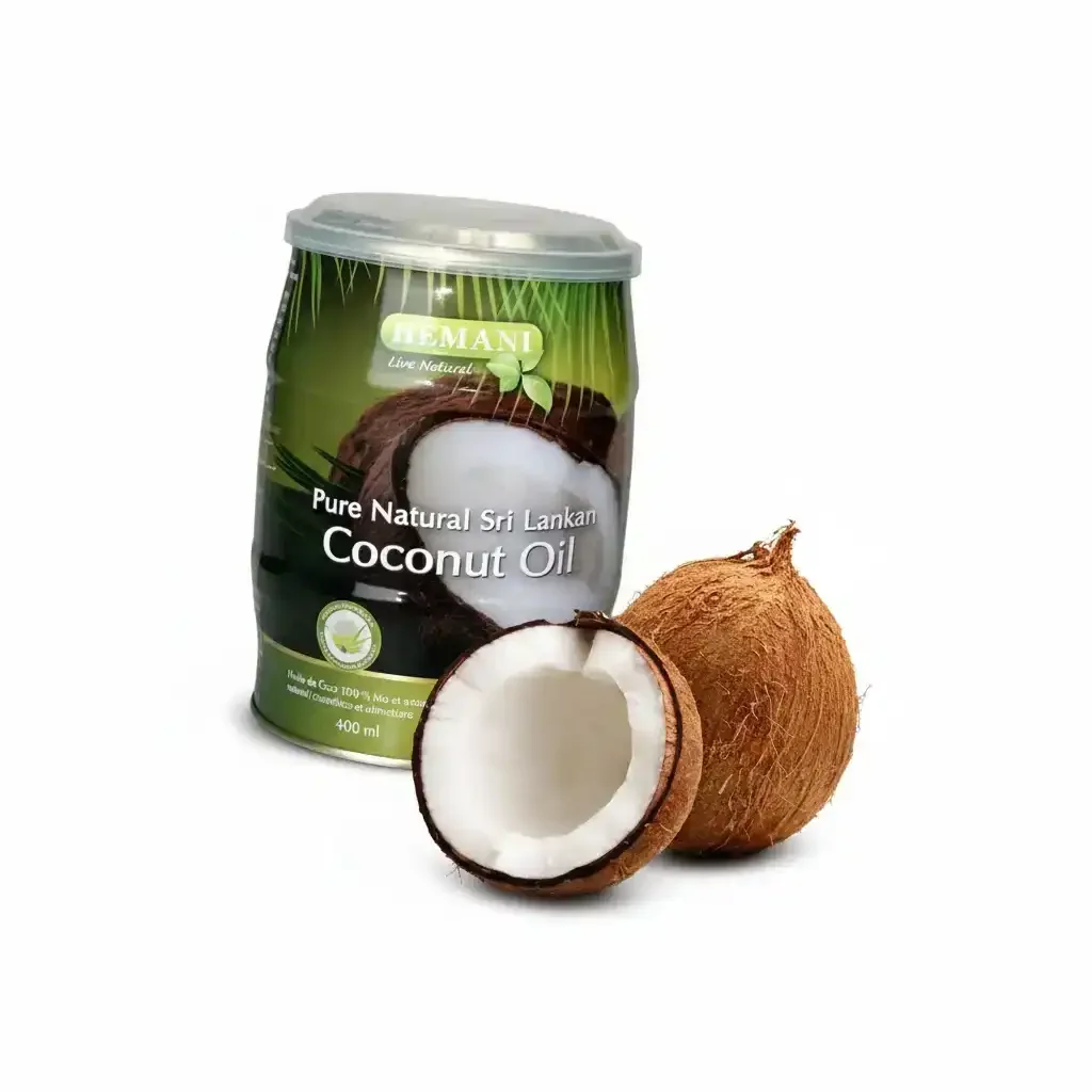Huile De Coco Vierge – 100% Naturelle & Bio – Soin Corps, Cheveux Et Cuisine - Image 1 of 4