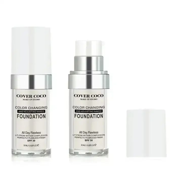 Fond De Teint Liquide Waterproof Spf30 – Adaptateur De Teint - Image 1 of 3