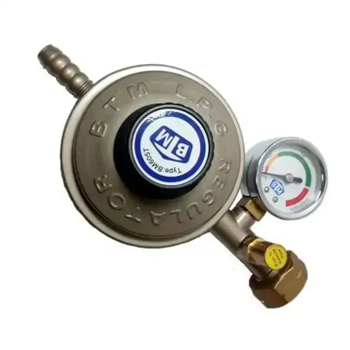 Détendeur De Gaz - Basse Pression - Avec Manomètre - Système De Sécurité - Image 1 of 4