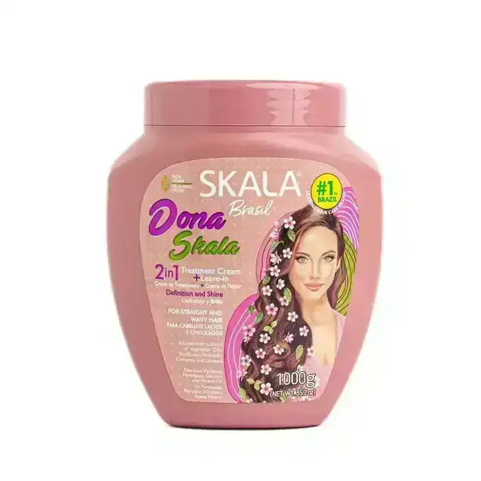 Skala Crème Capillaire Dona 2en1-masque De Traitement+crème Hydratante Sans Rinçage,1000g - Design… - Image 1 of 3