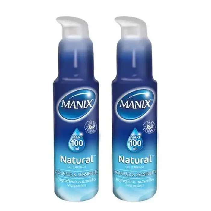 Manix 2 Gel Lubrifiant Intime Natural 100 Ml - Image 1 of 4