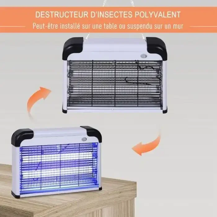 Master Destructeur Répulsif Tueur Dinsectes, Inodore Et Silencieux, Uv 20w 60m² - Image 1 of 4