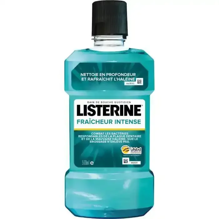 Listerine Bain De Bouche Fraîcheur Intense 500ml - Image 1 of 4
