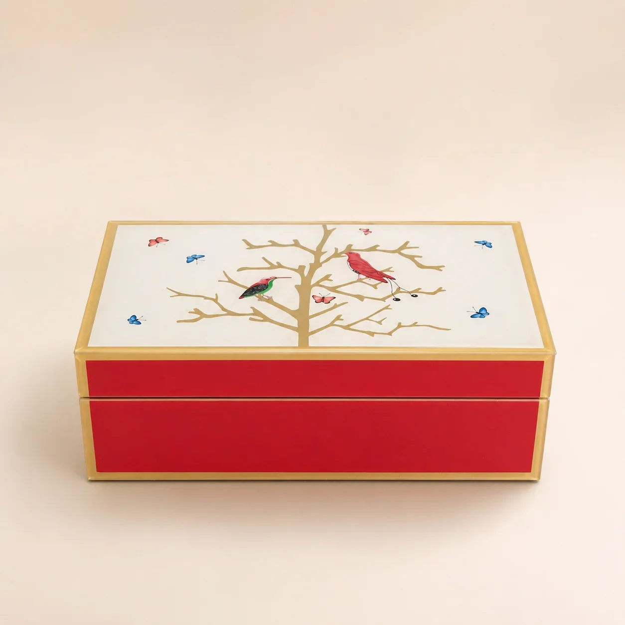 Boite A Bijoux - Oiseau Rouge - Image 1 of 2