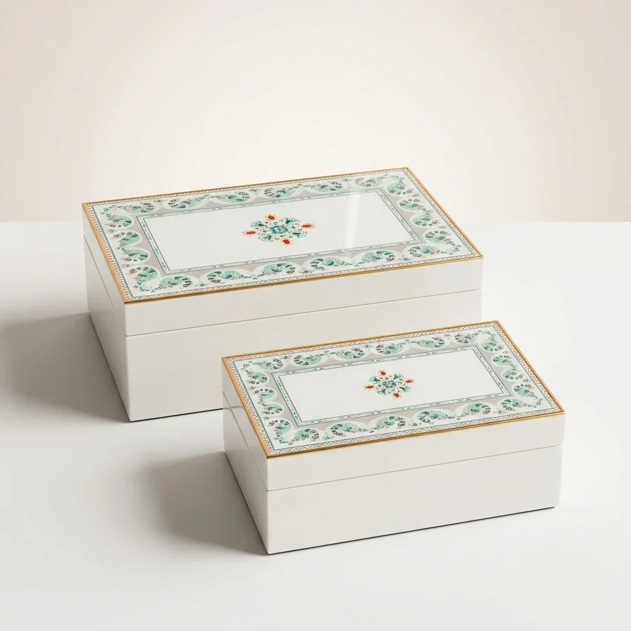 Boite A Bijoux - Floral Andalous - Image 1 of 4