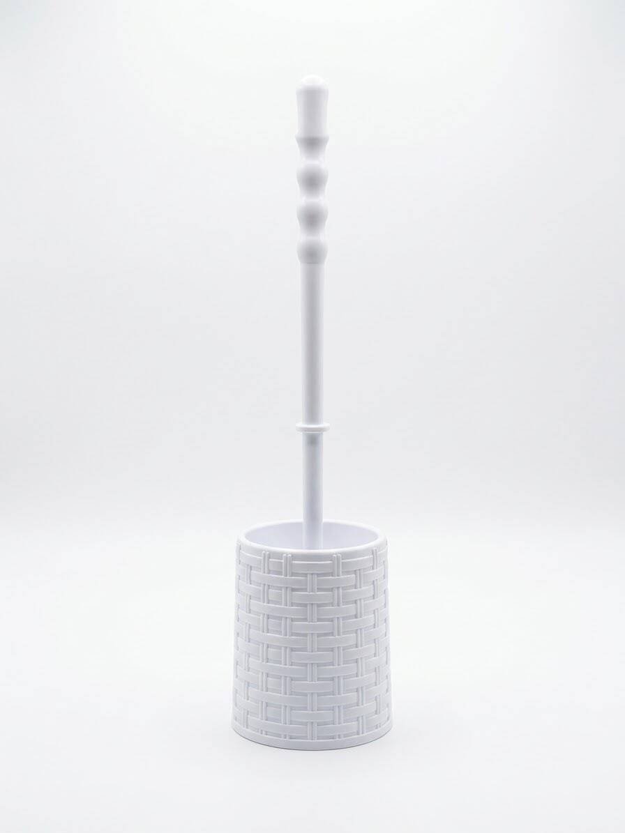 Brosse Wc Avec Support Tressé Effet Rotin - Image 1 of 2