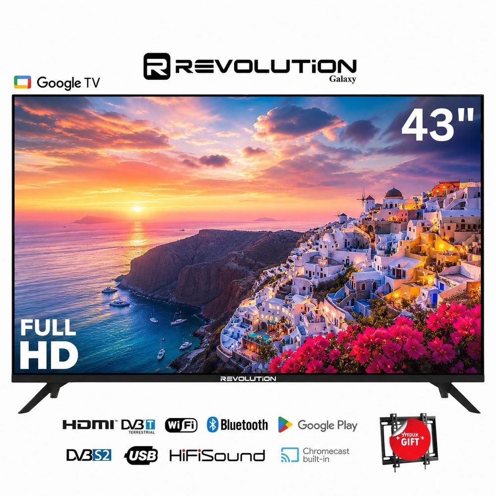 43 Full Hd Smart Google Tv, Wi-fi & Bluetooth - Image 1 of 1