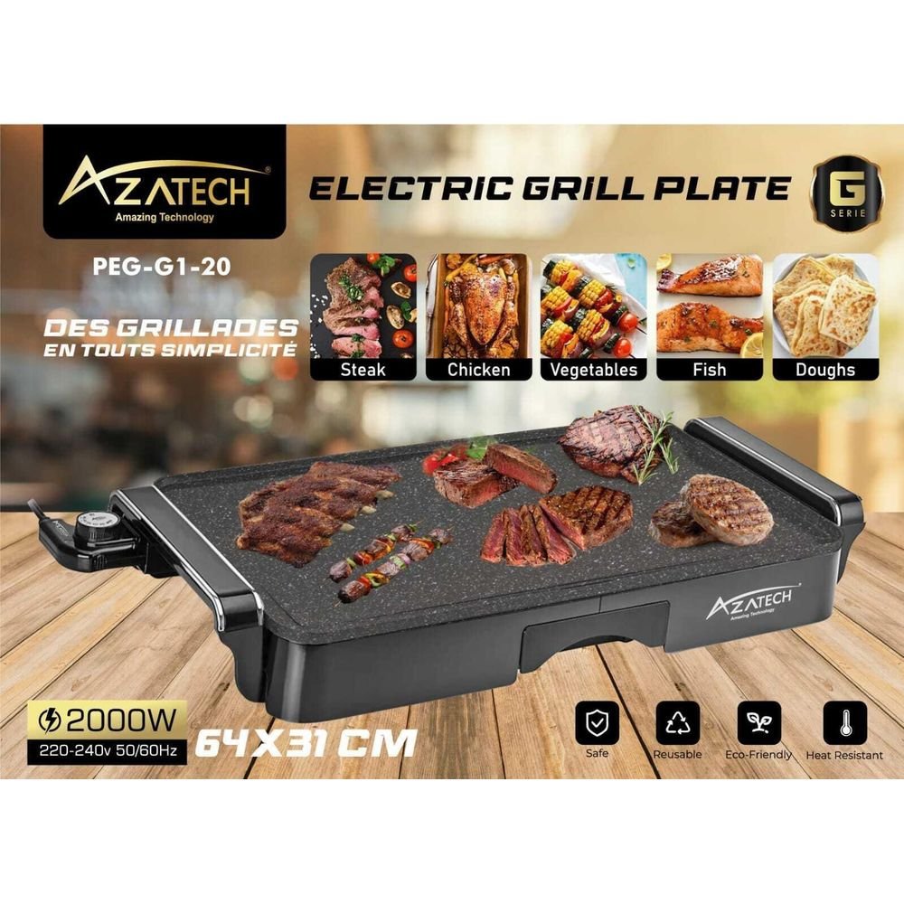 Plaque À Grillade Plancha Barbecue Électrique - Image 1 of 1