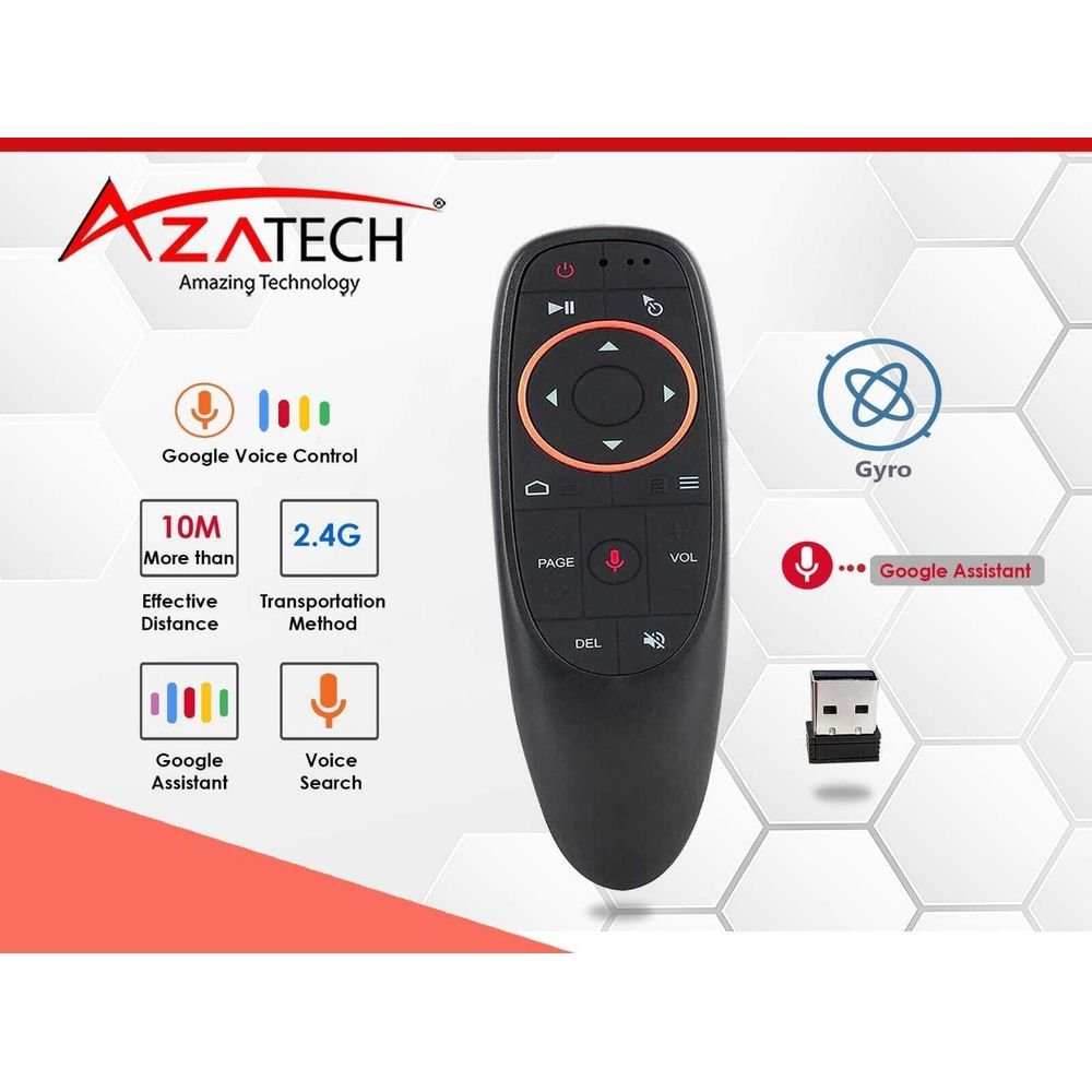 Air Mouse 2.4g Voice Remote Usb Receiver Wireless Smart Mouse For Android Tv-box Projector - Image 1 of 1