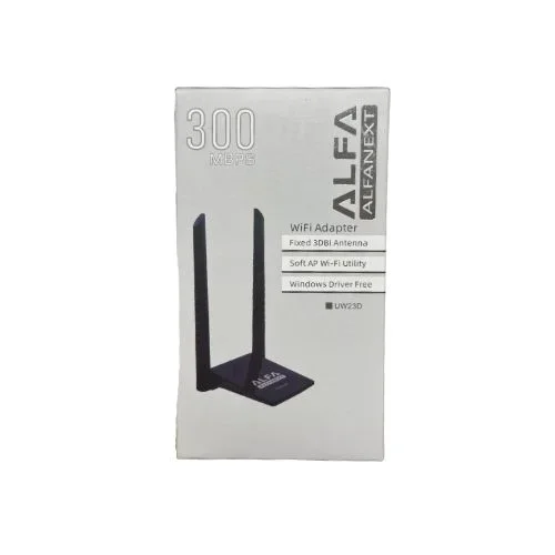Clé Wi-fi 300mbps Avec Antenne 3dbi – Modèle Uw23d | Haute Performance - Image 1 of 1