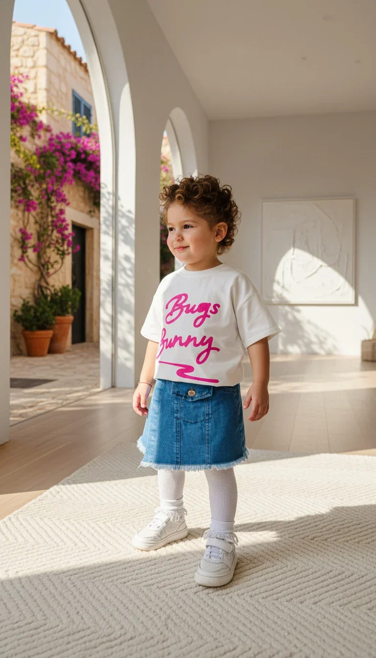 Obtenez Un Look Amusant Avec Cet Adorable Ensemble Bugs Bunny - Image 1 of 2