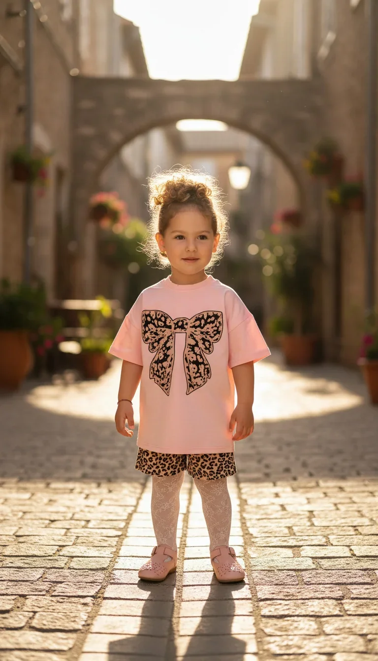 Little Diva – إطلالة فهد وردية مميزة - Image 1 of 4