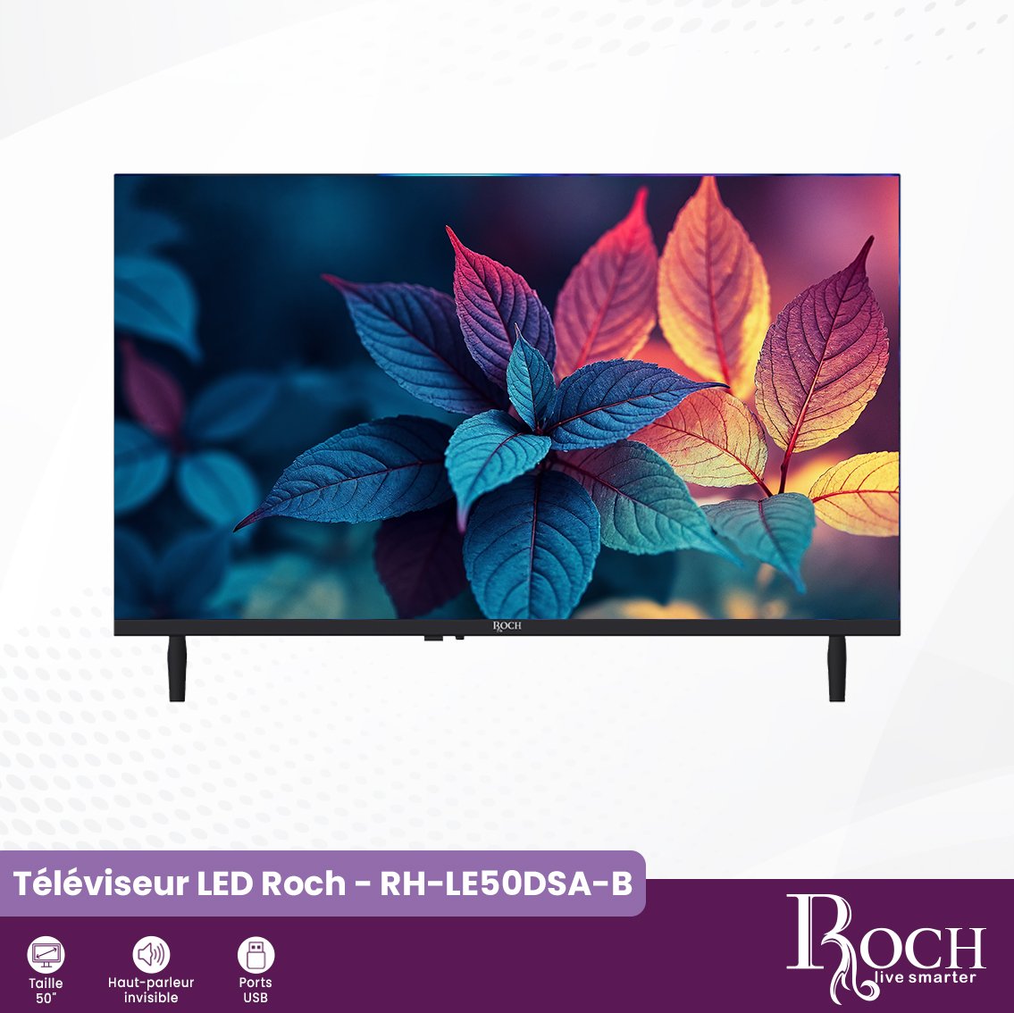 Téléviseur 4k Uhd Rh-le50dsa-b - Image 1 of 4