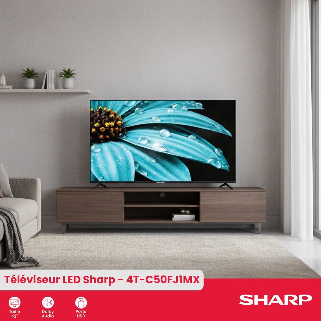 Téléviseur 4k Uhd 4t-c50fj1mx - Image 1 of 4