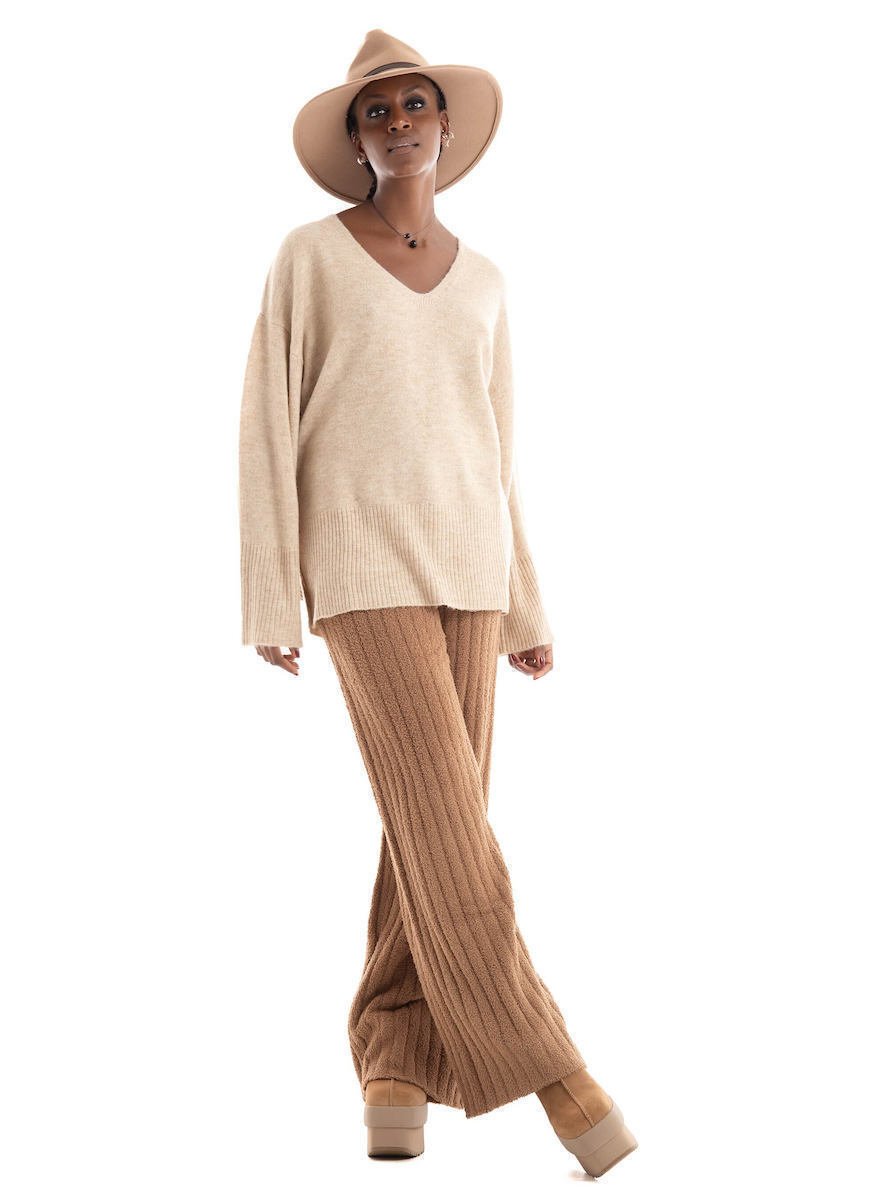 Terri Pant Rib - Pantalon Côtelé - Image 1 of 4