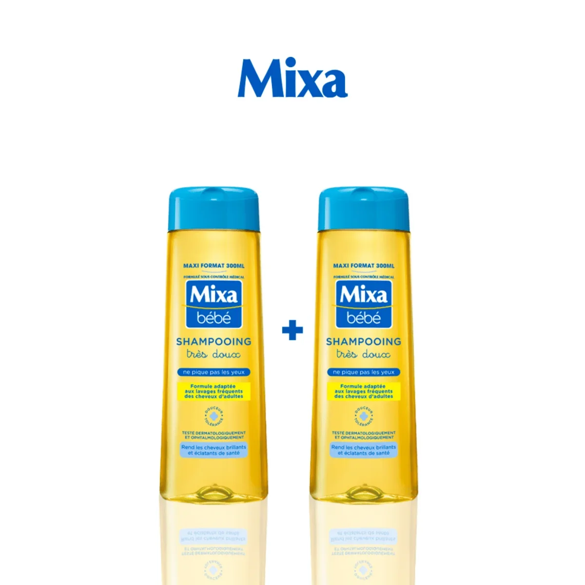 Lot De 2 Shampoing Très Doux 300ml - Image 1 of 1