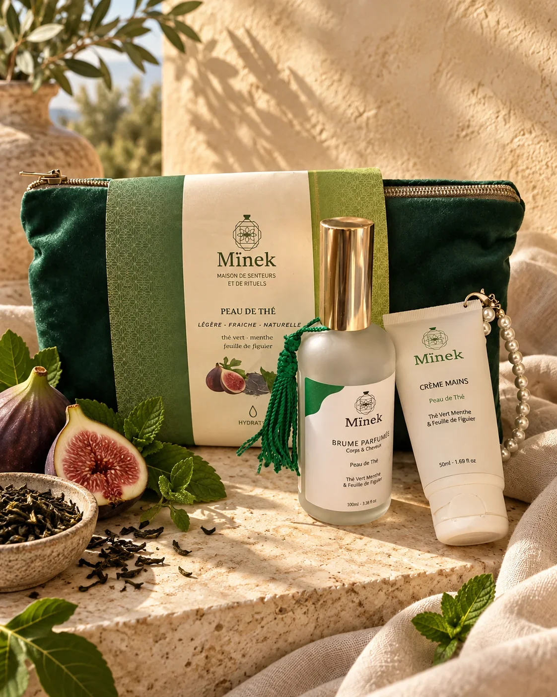 Coffret Peau De Thé - Brume & Crème Mains - Image 1 of 3