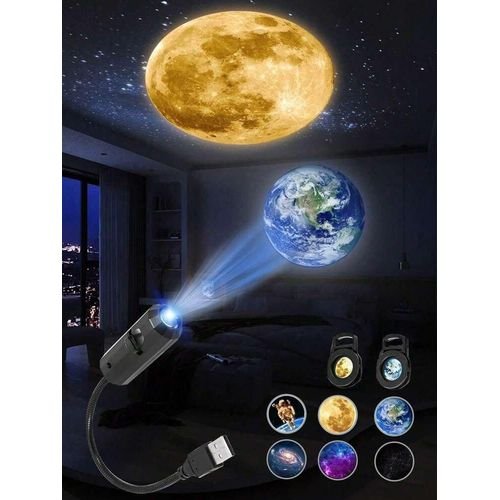 Projecteur Led T5 Effet Ciel Étoilé – Veilleuse Usb Décorative - Image 1 of 3
