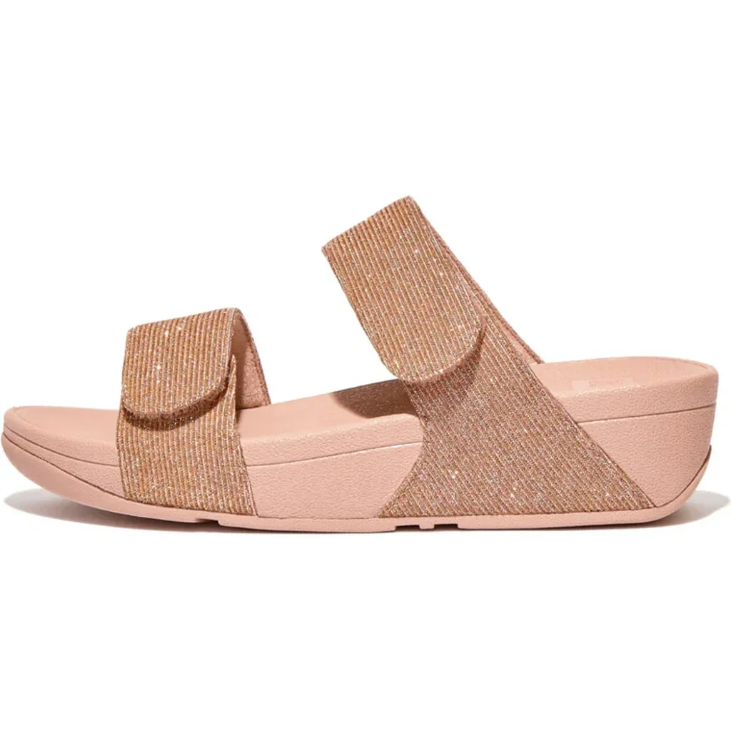 Lulu Adjustable Shimmerlux Slide Pu, Textile - Image 1 of 4