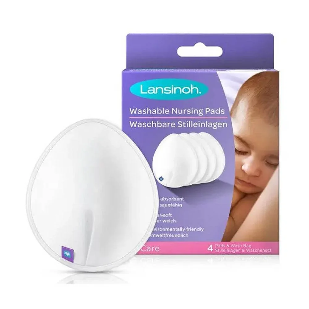  Coussinets D'allaitements Lavables 4 Pads - Image 1 of 1