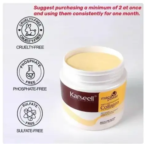Maca Care System – Masque Capillaire Collagène Réparateur - Image 1 of 3