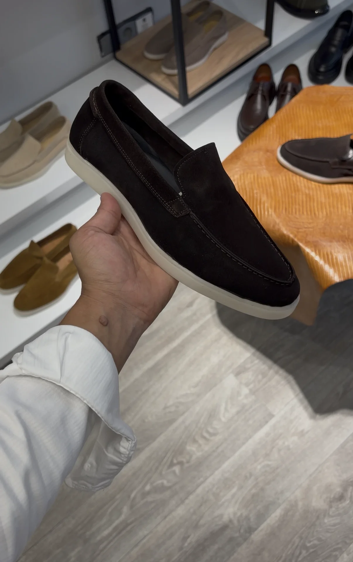 Mocassins Gav 410 En Daim  - Image 1 of 2