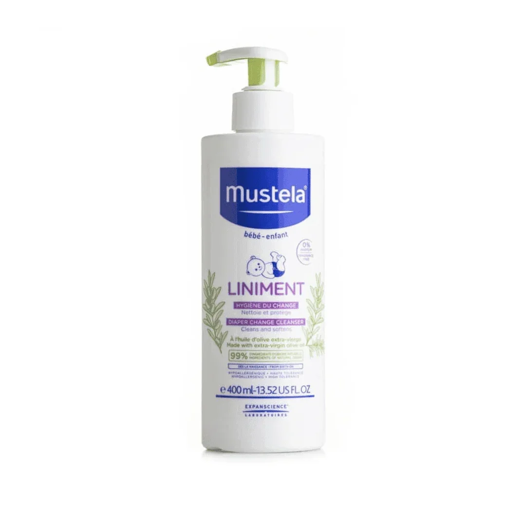 Mustela Liniment Doux Pour Bébé 400ml - Image 1 of 1