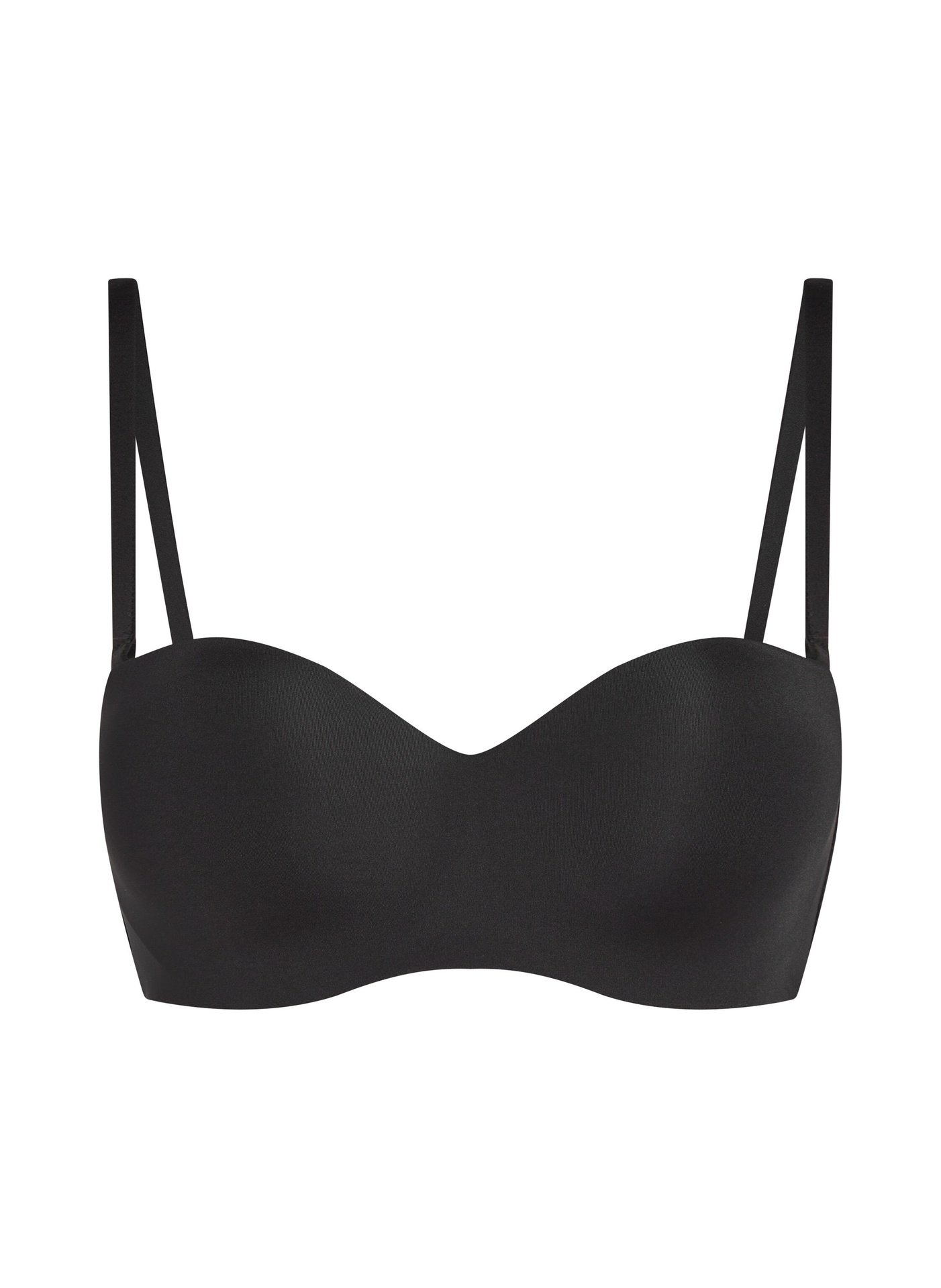 Soutien-gorge Push-up Sans Bretelles À Armatures Préformé Smooth - Noir - Image 1 of 4
