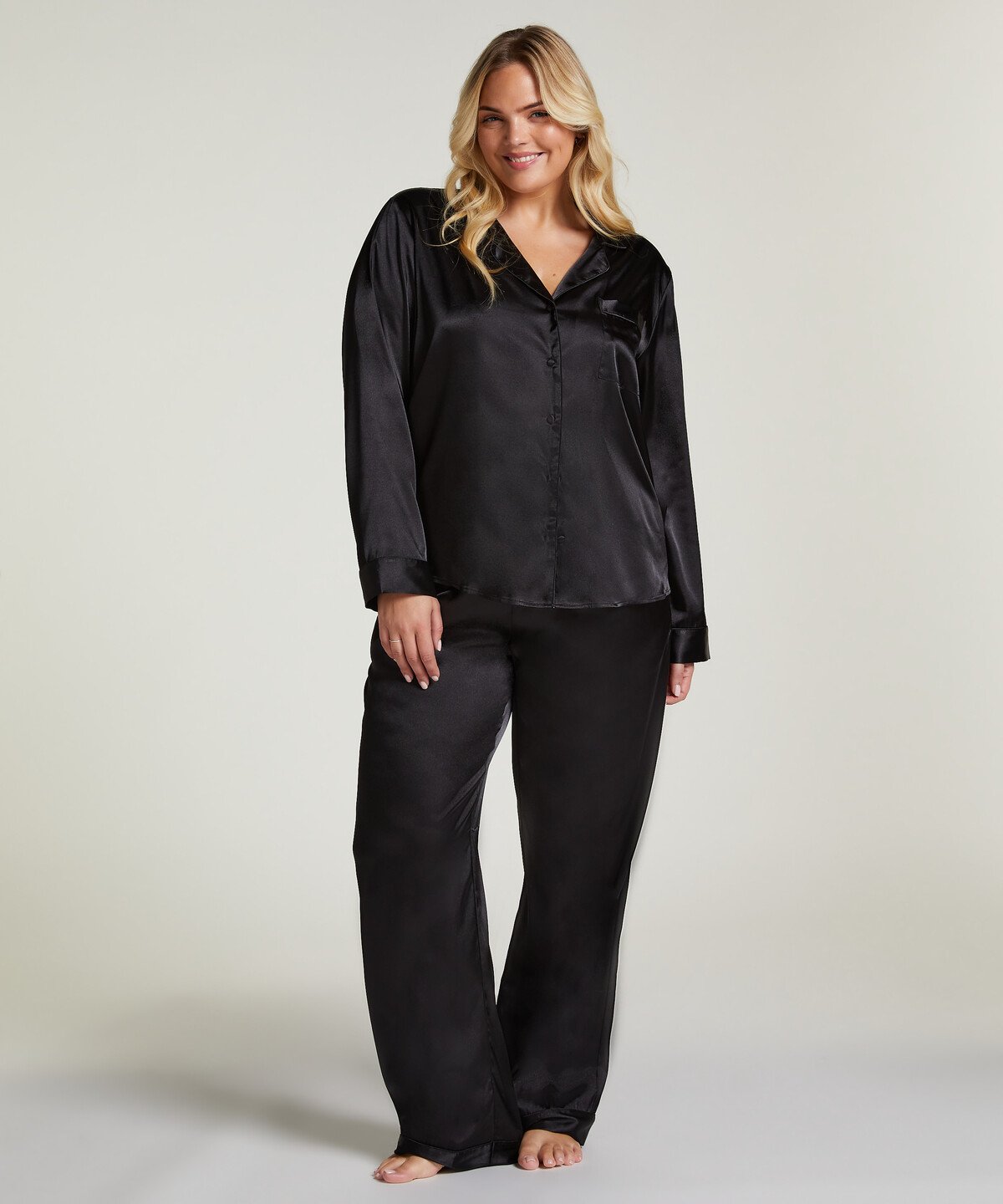 Veste À Manches Longues Satin - Image 1 of 4