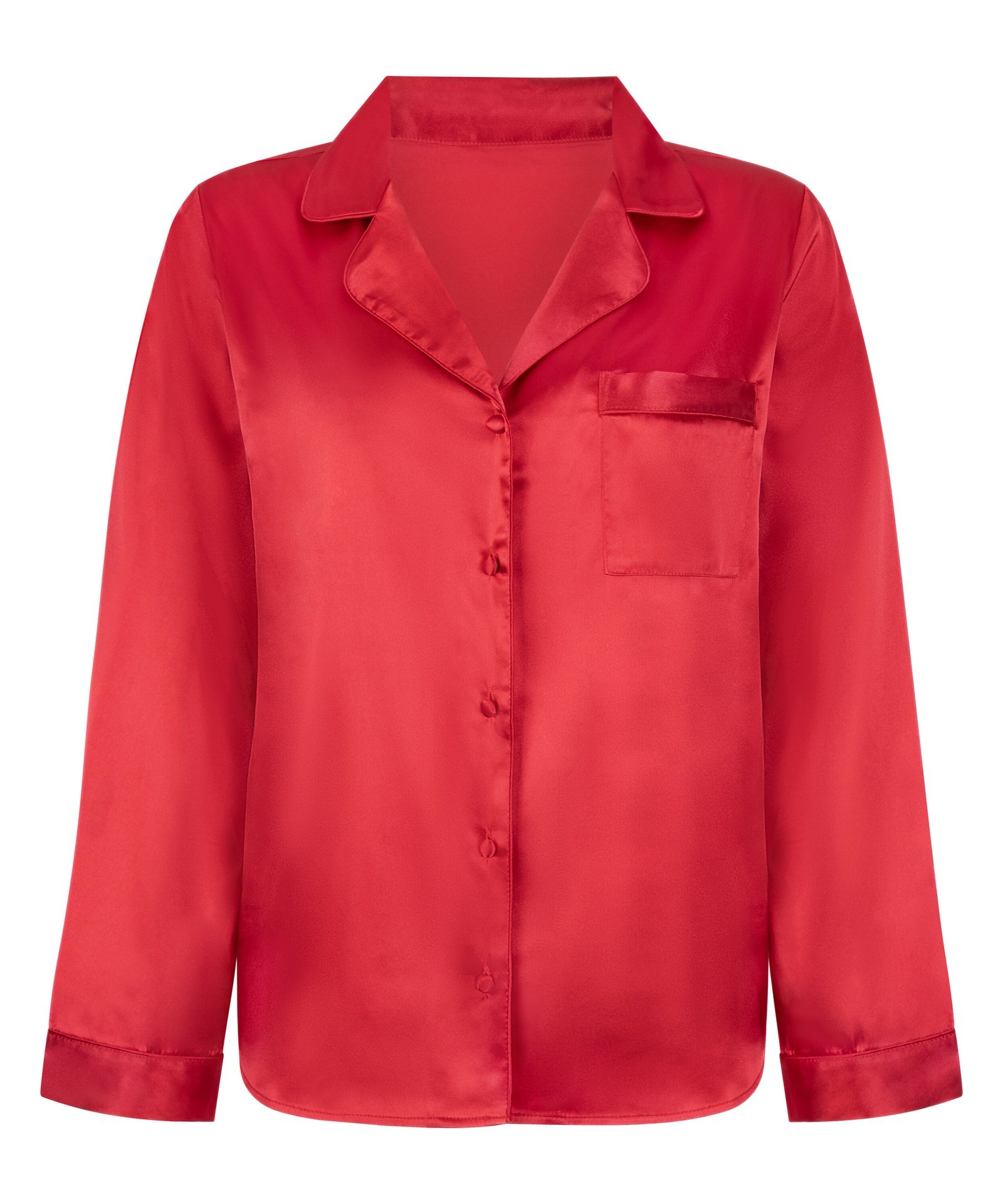 Veste À Manches Longues Satin - Image 1 of 4