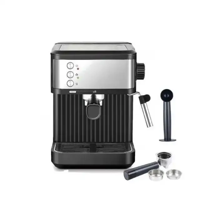 Machine À Café Expresso Koln Mk-818 1,8l Blanc Et Bois - Image 1 of 3