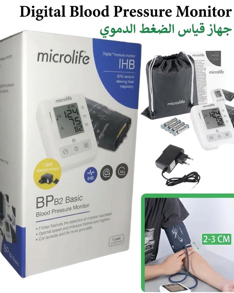 Nouveau Modèle Tensiomètre Automatique + Brassard + Chargeur Modèle Bp B2 Basic - Image 1 of 4