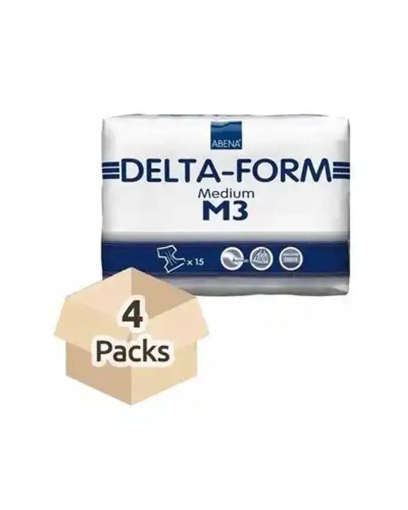 Couche Adulte - Delta Form M3 - Carton De 4 Paquets (60 Unités) - Image 1 of 1