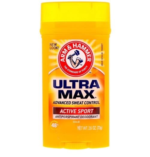 UltraMax, Solid Antiperspirant Deodorant, Active Sport - 73g - Image 1 of 1