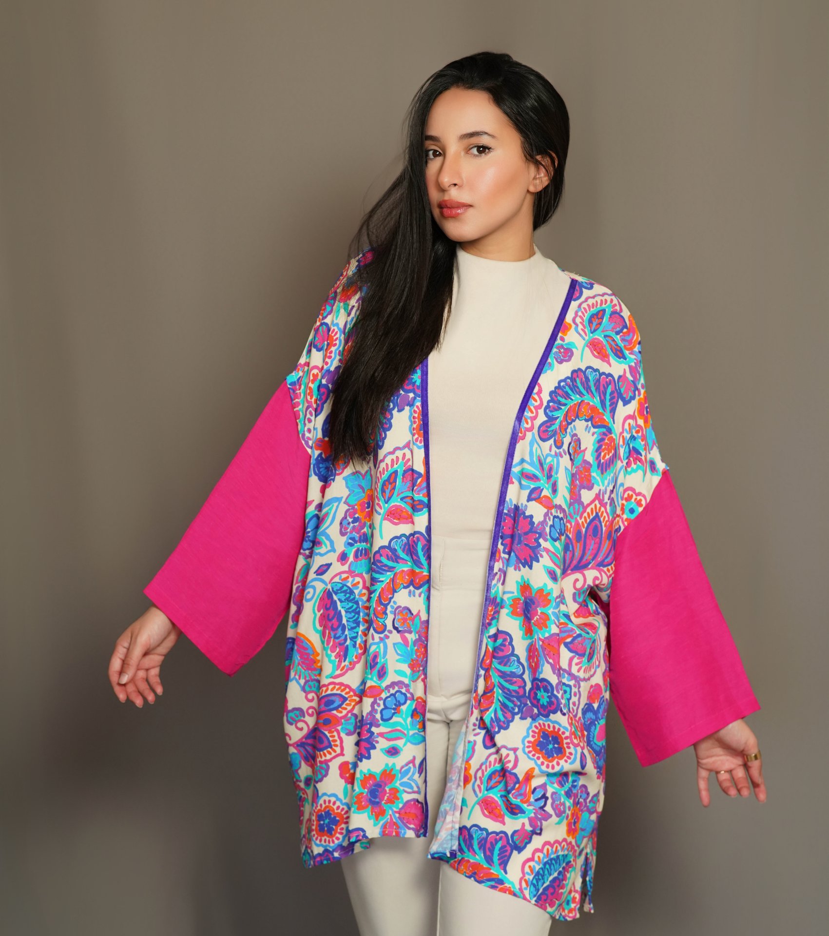 JOLLY- KIMONO CARDIGAN - Image 1 of 3